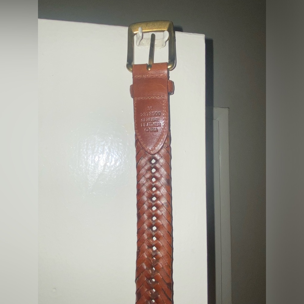 Brown men’s belt size 36